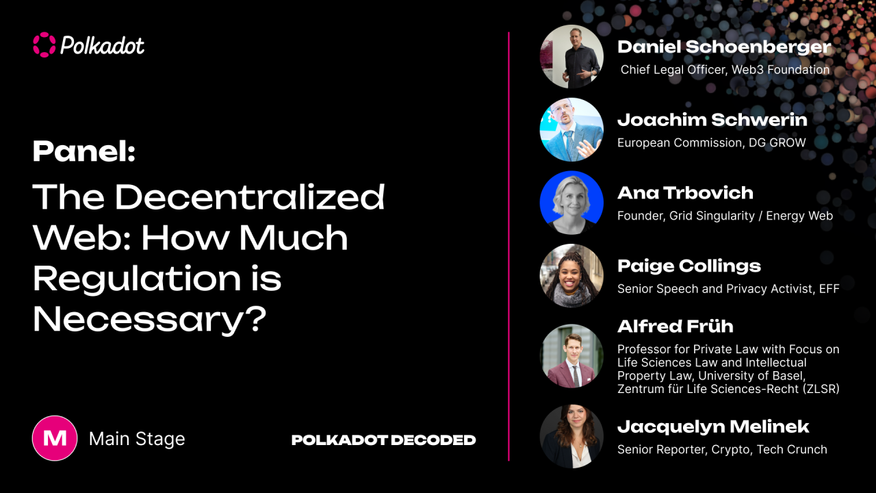 The Decentralized Web: How Much Regulation is Necessary?