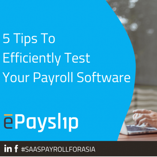 5 Tips To Efficiently Test Your Payroll Software