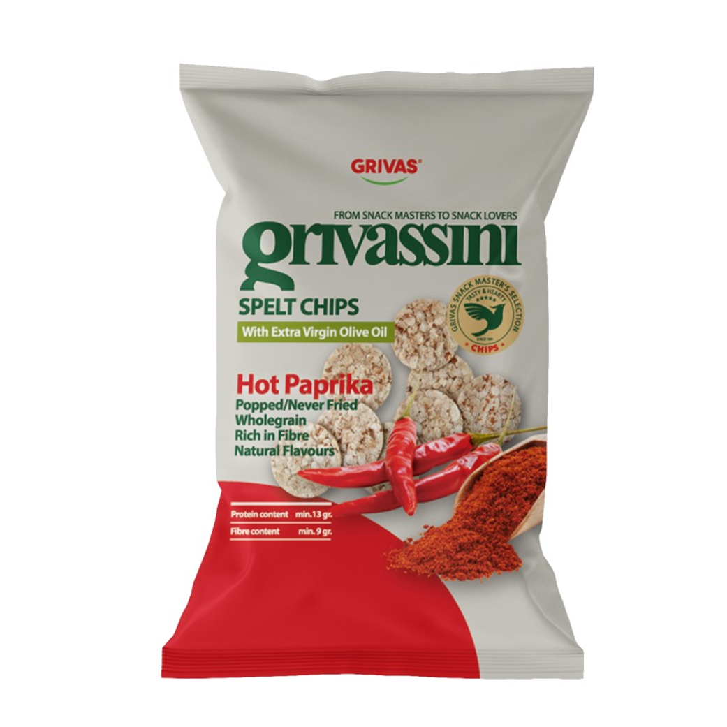Spelt Chips - Hot Paprika