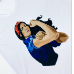 Strong Asian Woman Shirt - White