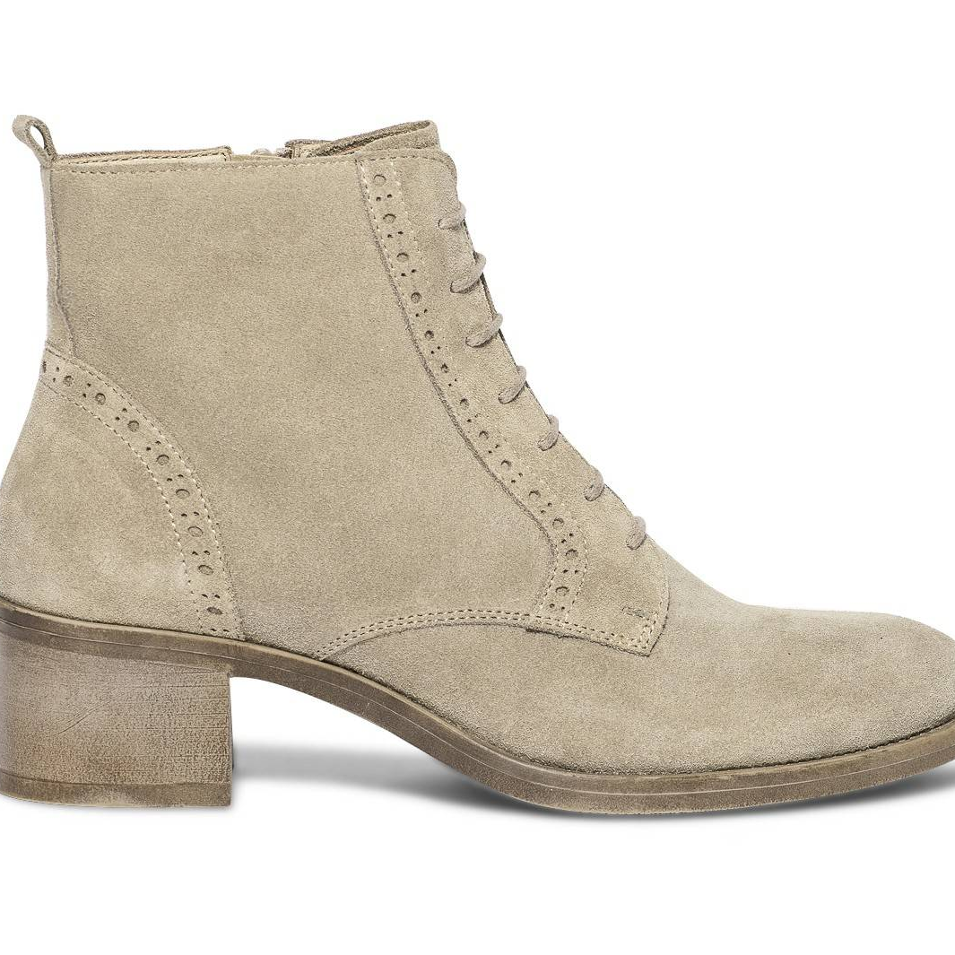 TAUPE SUEDE LEATHER BOOT