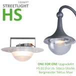 Produktfamilie: LEDiKIT® Streetlight HS | Für glockenähnliche Leuchten