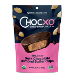 Chocxo Dark Chocolate Almond Butter Cups - 60% Cacao