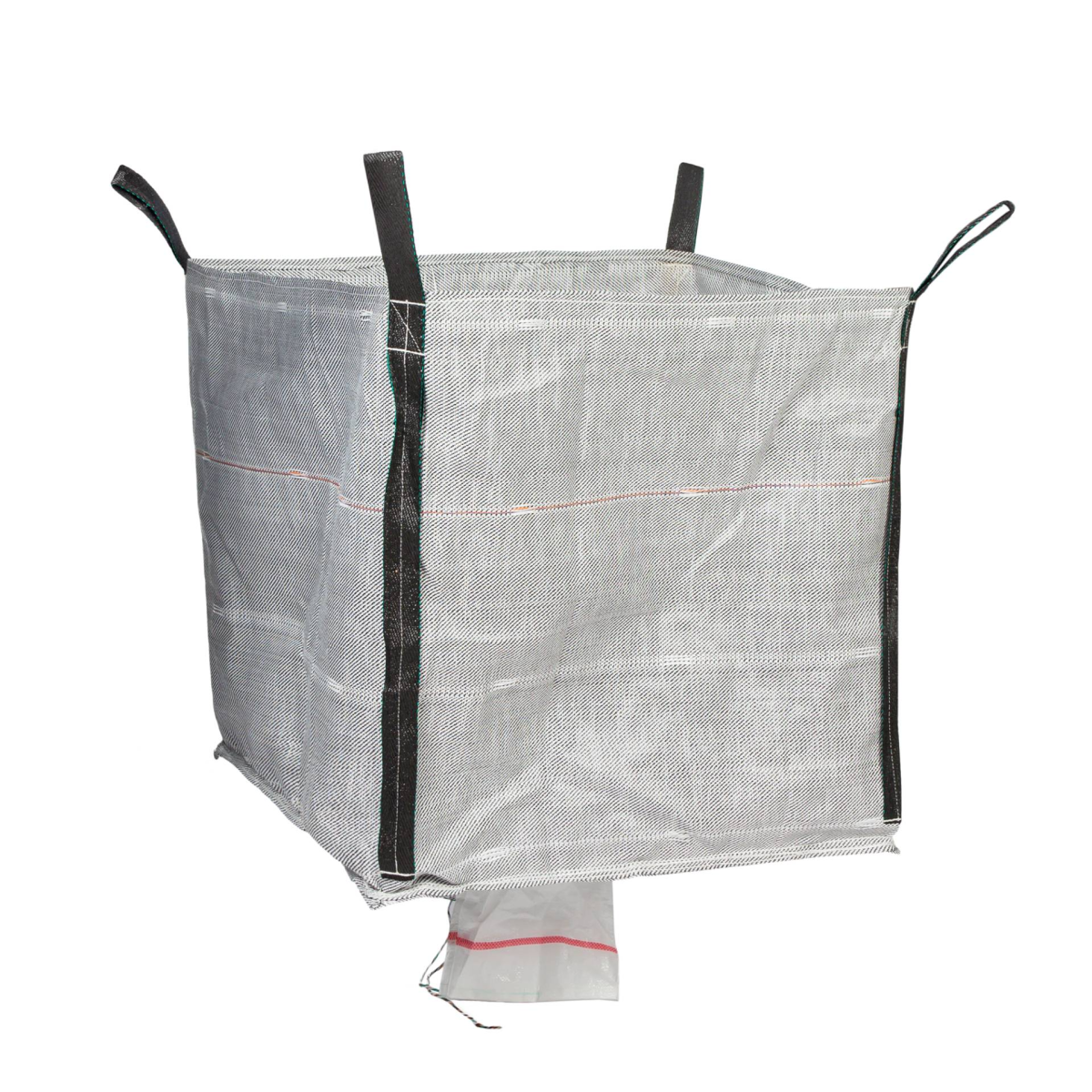 Bottom discharge dewatering bags