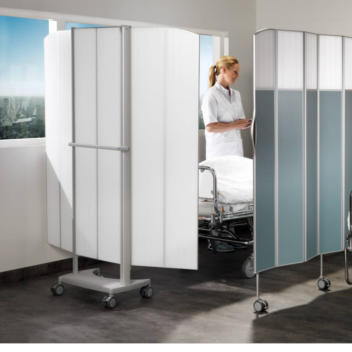 Silentia Mobile Bed End Screen