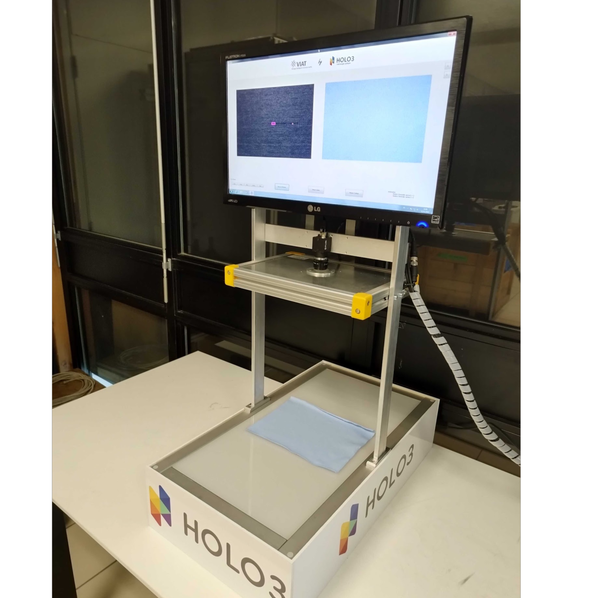 Analyseur de défauts textiles