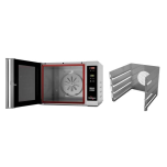 MAXICONV SV FORNO TURBO ELÉTRICO COMPACTO, SEM VAPOR COM 4 ASSADEIRAS