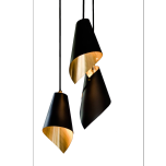 ARC 3 Cluster in Black & Brass