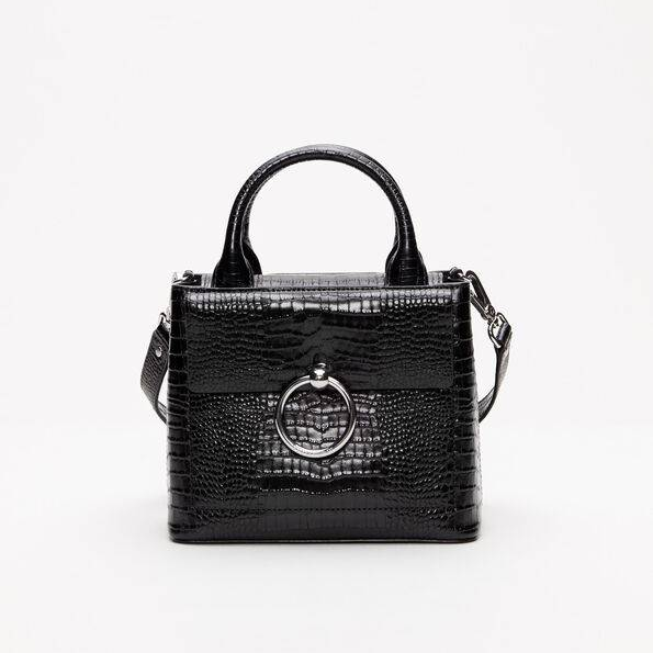 Anouck bag in crocodile-effect leather