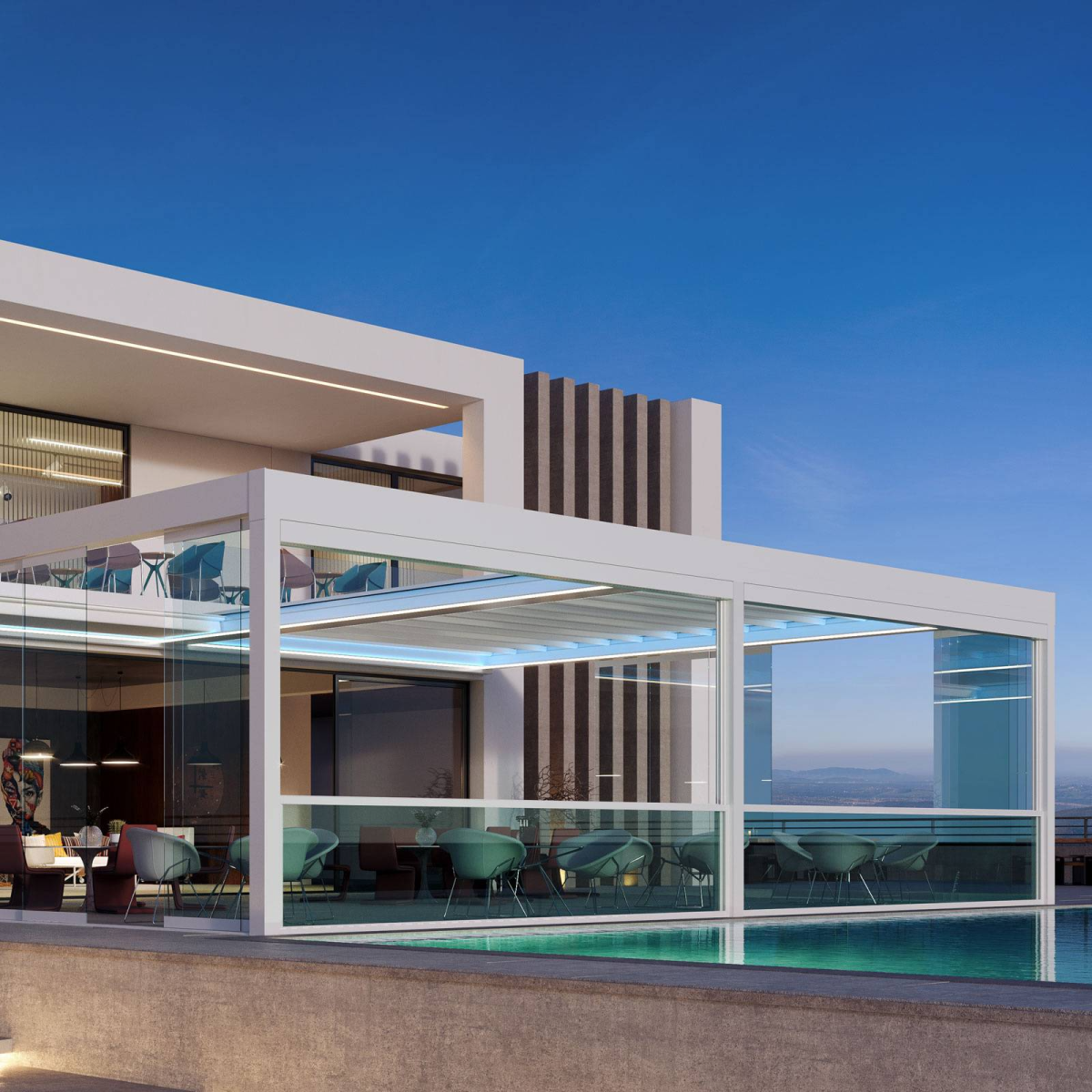 Sapphire Guillotine Glass System