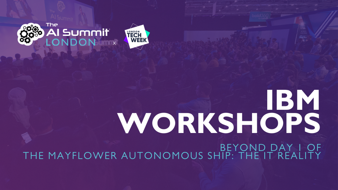 Beyond Day 1 of the Mayflower Autonomous Ship: The IT Reality (First Run, Room SG9)