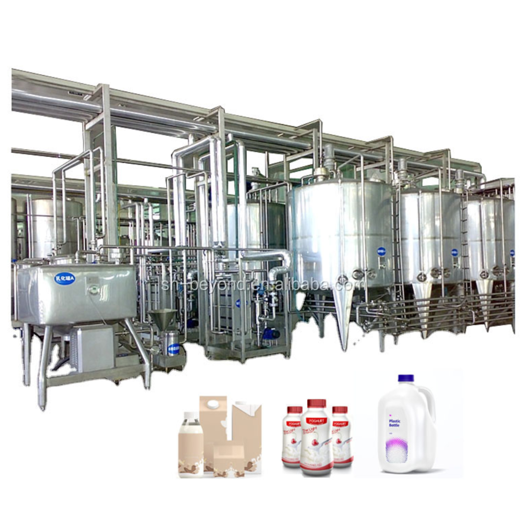 Milk processing line