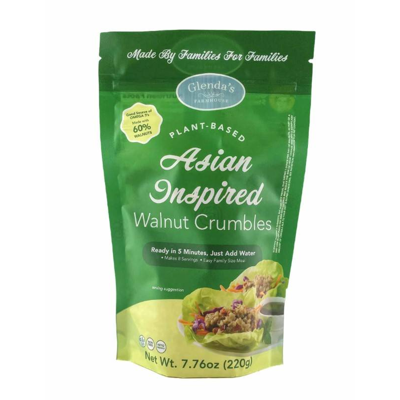 Glenda's Farmhouse Asian-Inspired Walnut Crumbles