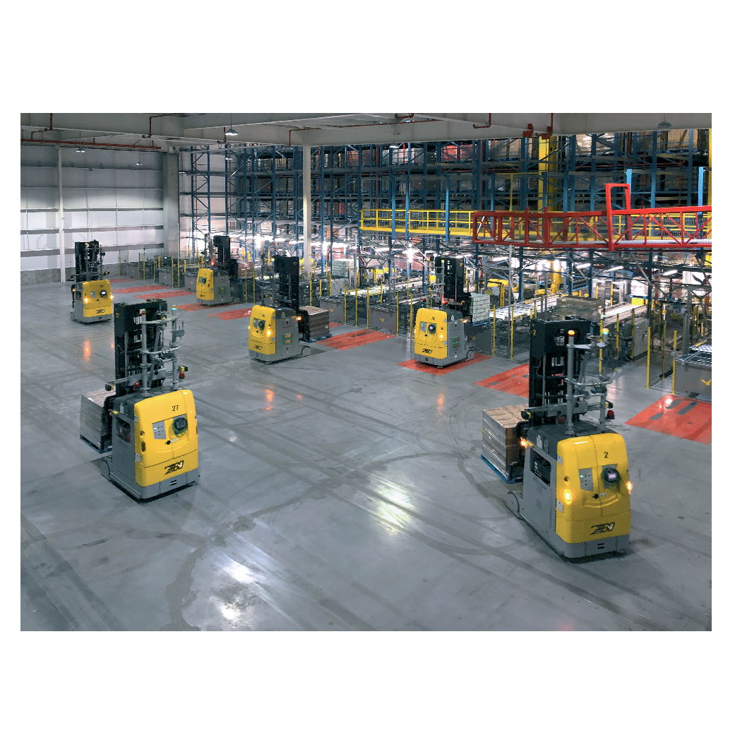 High-bay automated warehouse