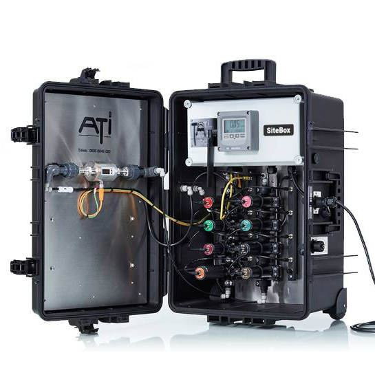 SiteBox - Portable water quality monitoring and control system.
