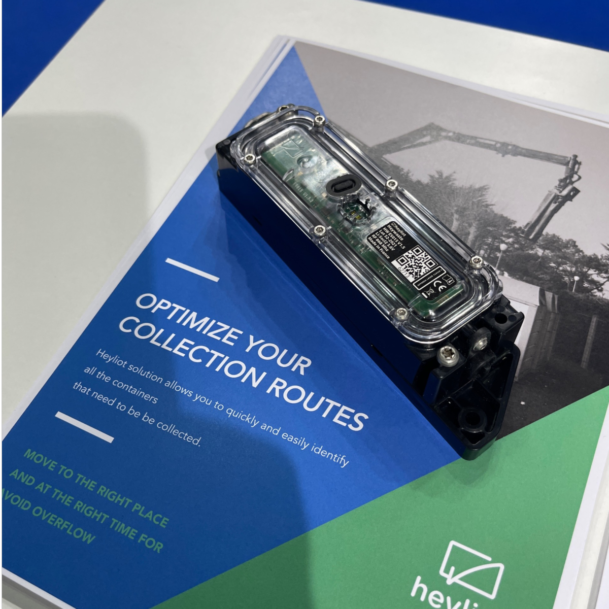 Heywaste IP69 fill level sensor