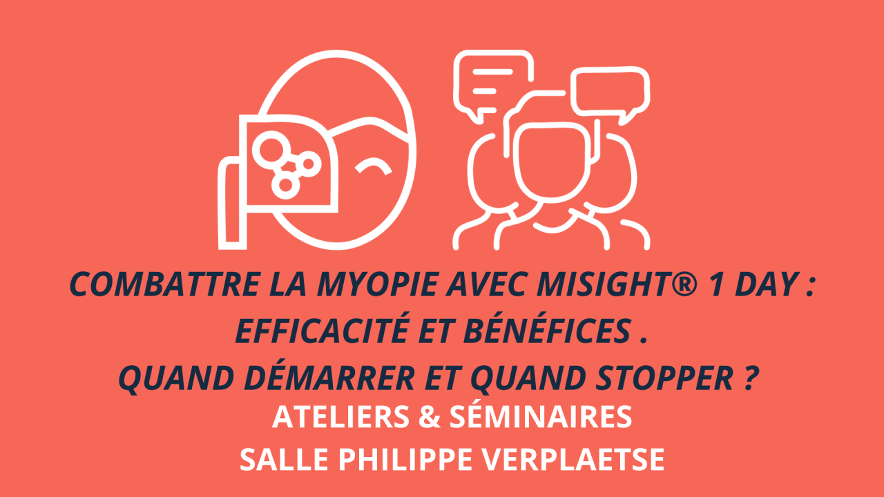 CooperVision & Myopie : MiSight® 1 day , Innover dans sa pratique. Les 4 leviers de réussite