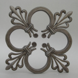 Wrought iron door