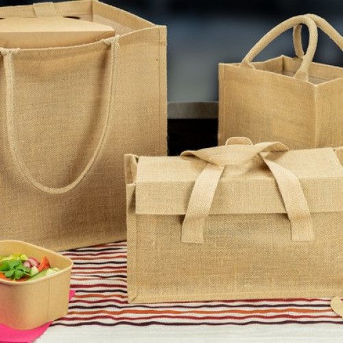 SAC CABAS EN JUTE BRUN 200ml 70mm H280mm