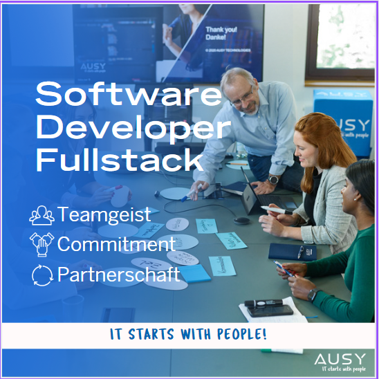 👩💻 Softwareentwickler Frontend / Backend / Fullstack - all levels (m/w/d)