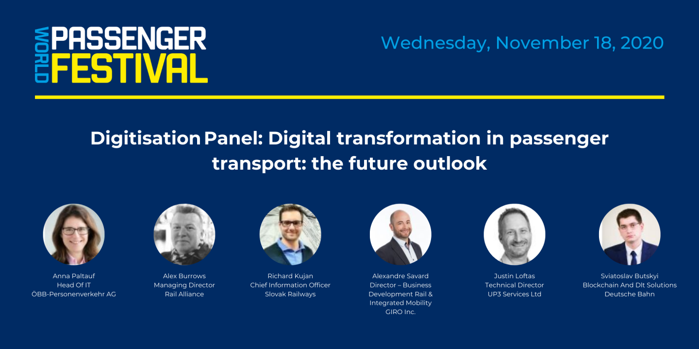 Digitisation Panel: Digital transformation in passenger transport: the future outlook