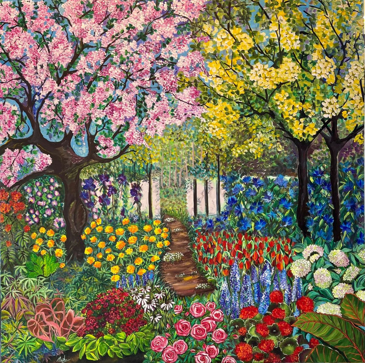 BLESSED BEYOND MEASURE. NIDHI SHARMA EMINENT ART GALLERY