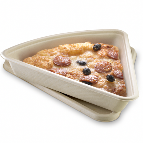 Barquette EOCREP triangulaire avec couvercle