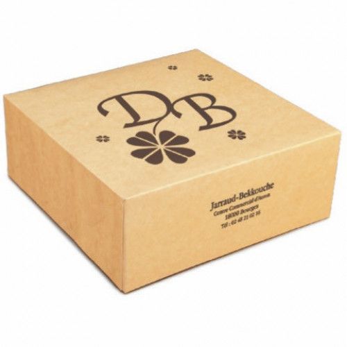Boîte Pâtissière KRAFT ECRU