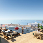 Algarve, Faro, 2 bedroom apartment with communal pool on the top floor