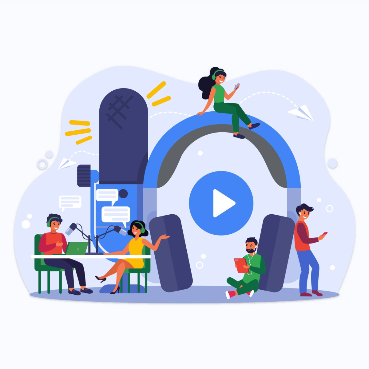 Free Podcasting Webinars