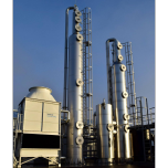 Amine scrubber upgrading