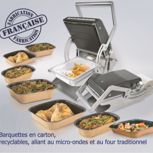 Mini et Maxi Barcoper S and their range of cardboard trays