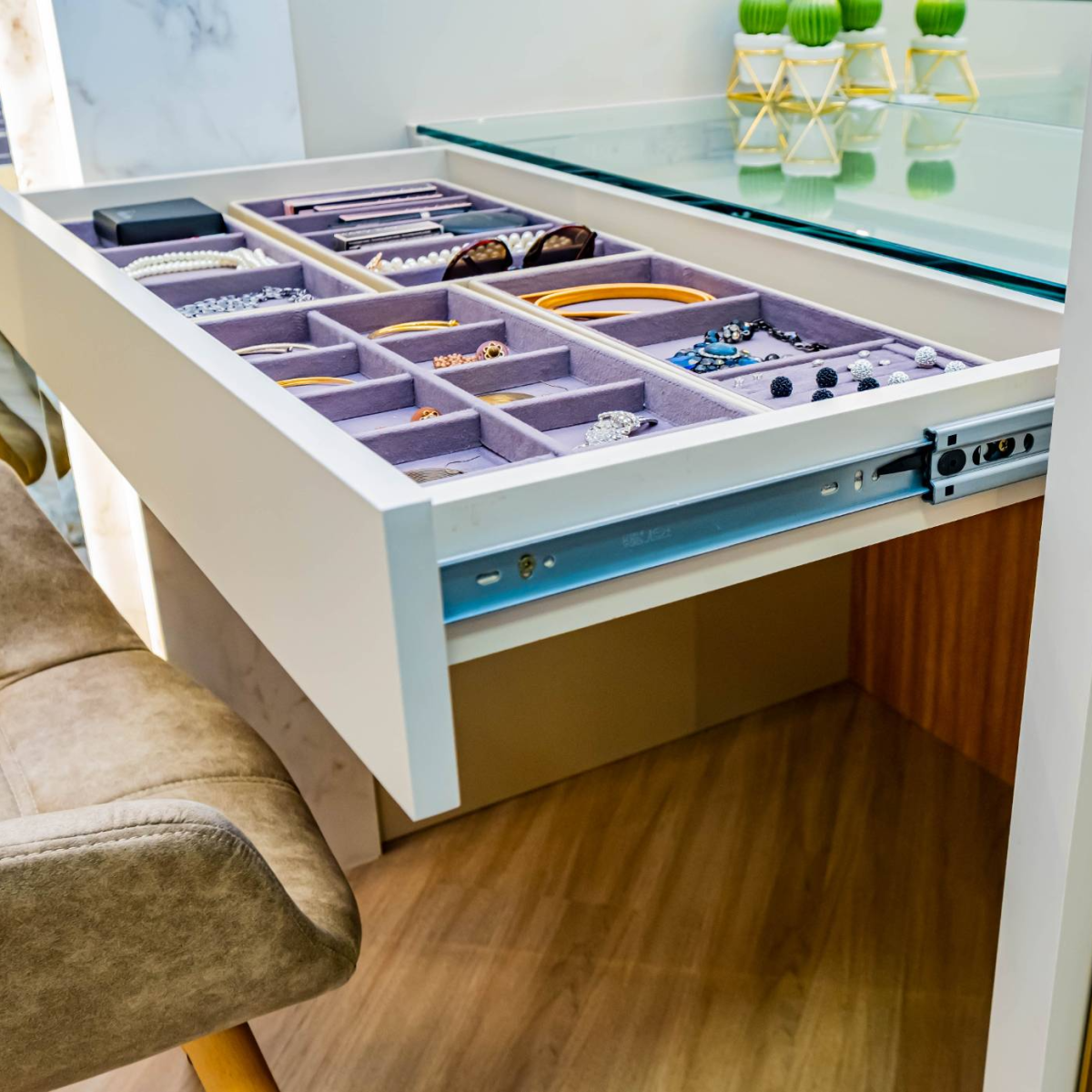 Corrediça Telescópica TT44 Slowmotion