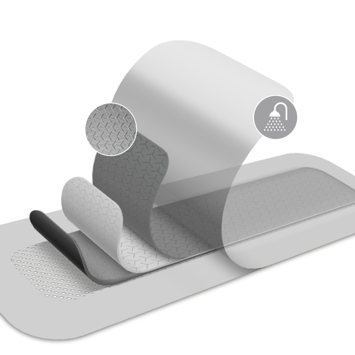 Mepilex Border Post-Op Ag