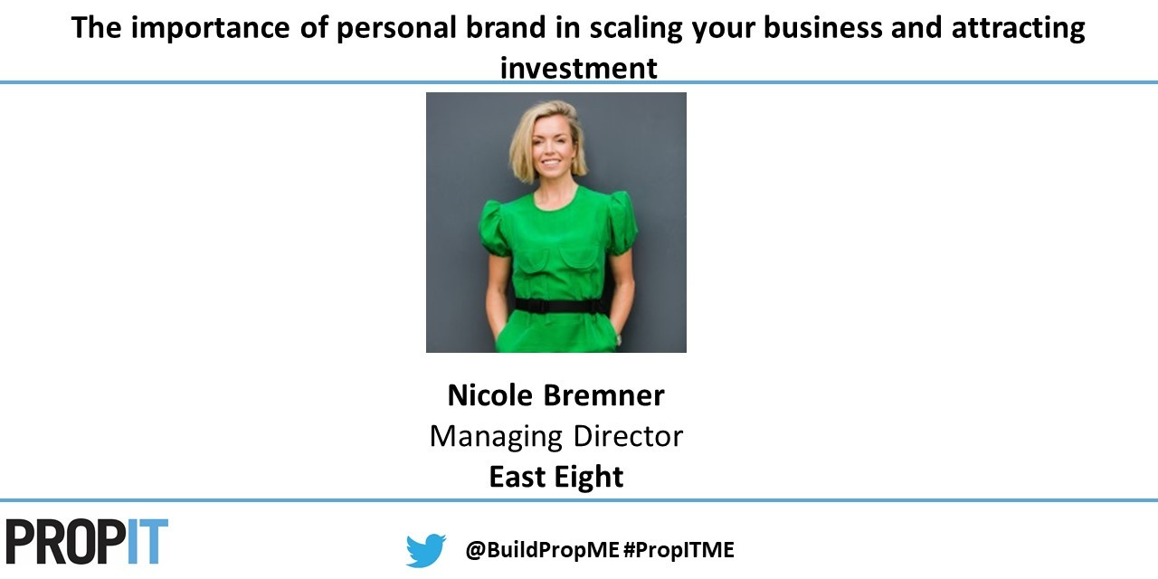 Keynote presentation: The importance of personal brand in scaling your business and attracting investment