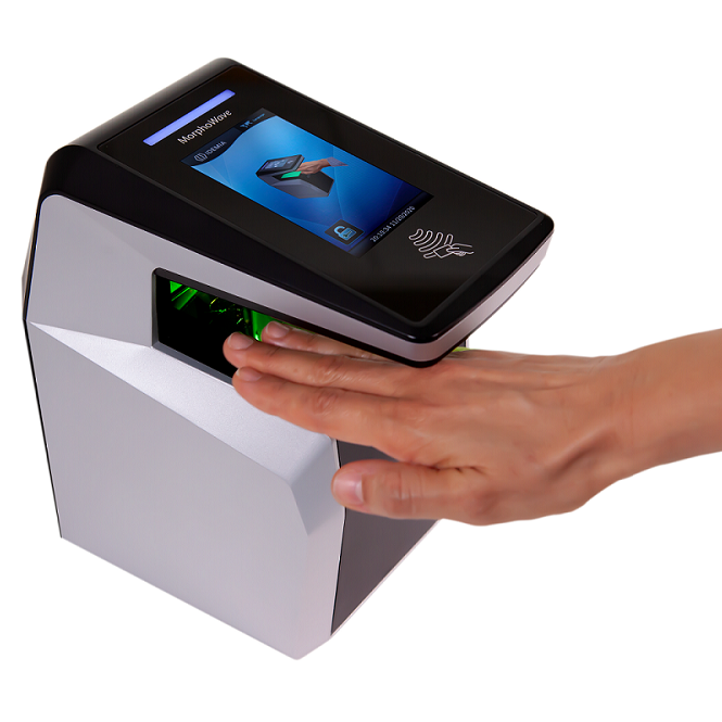 MorphoWave for Travel - Wave your hand to be identified