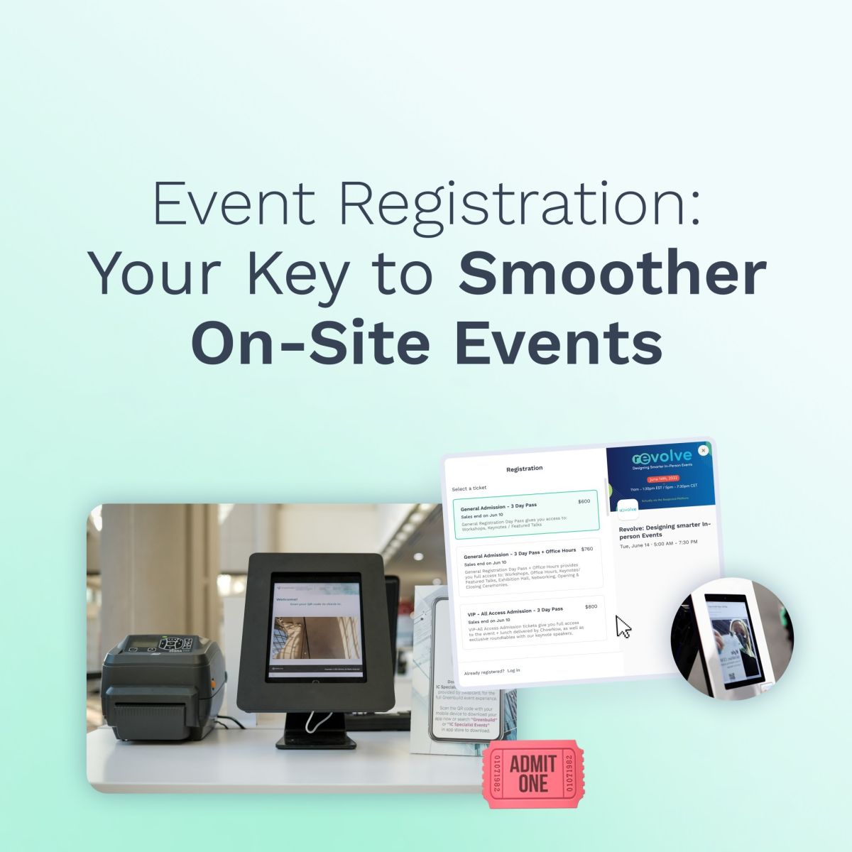 Event Registration: Your Key to Smoother On-Site Events