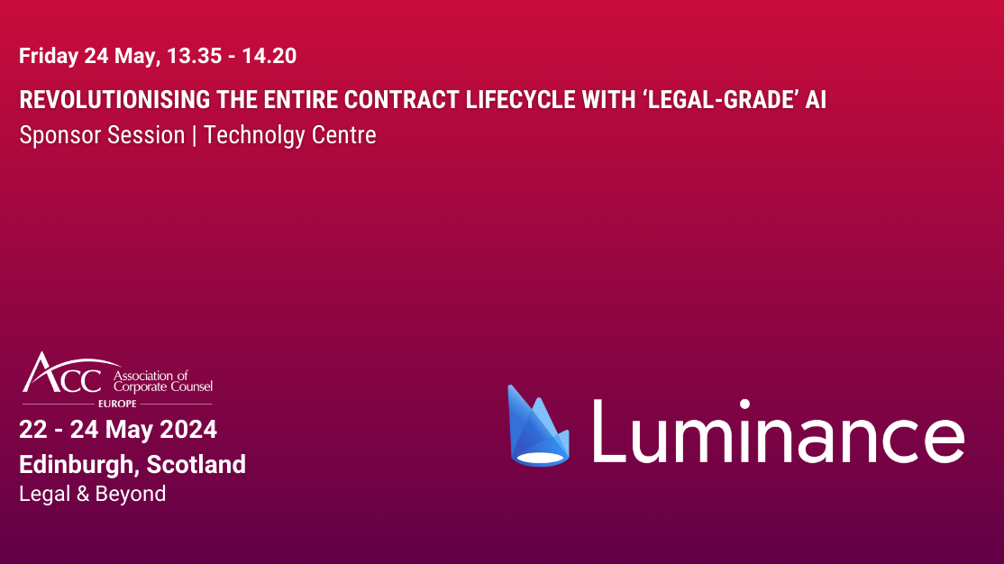 Revolutionising the Entire Contract Lifecycle with ‘Legal-Grade’ AI