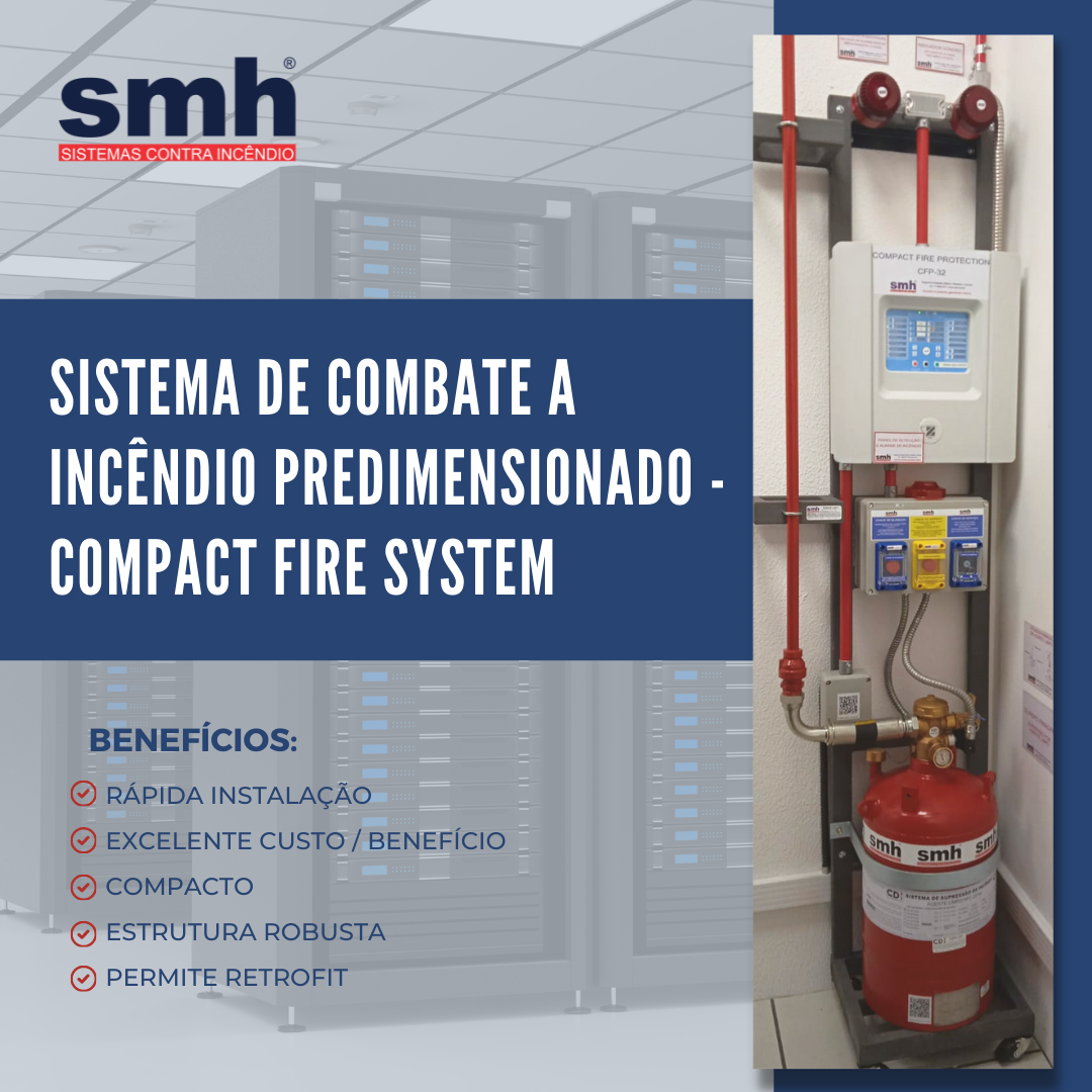 Sistema de Combate a Incêndio Predimensionado - Compact Fire