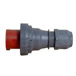 Power CEE stekker 5-polig 125A IP67 rood