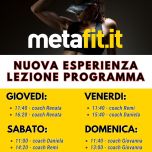 Da Non Perdere - Prenota Per Vincere Un Corso Formazione Metafit!