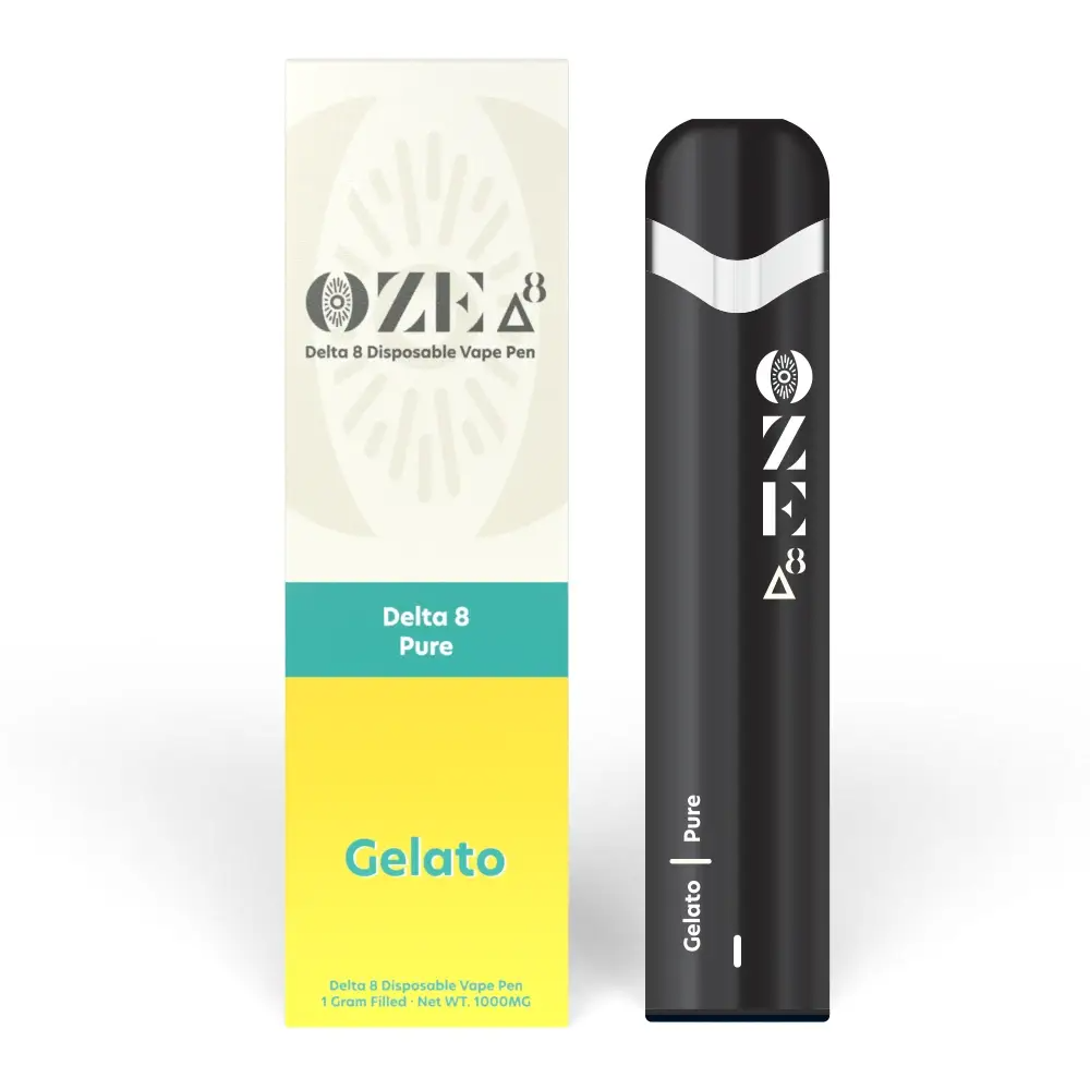 OZE Δ8 Pure Gelato - Delta 8 Vape