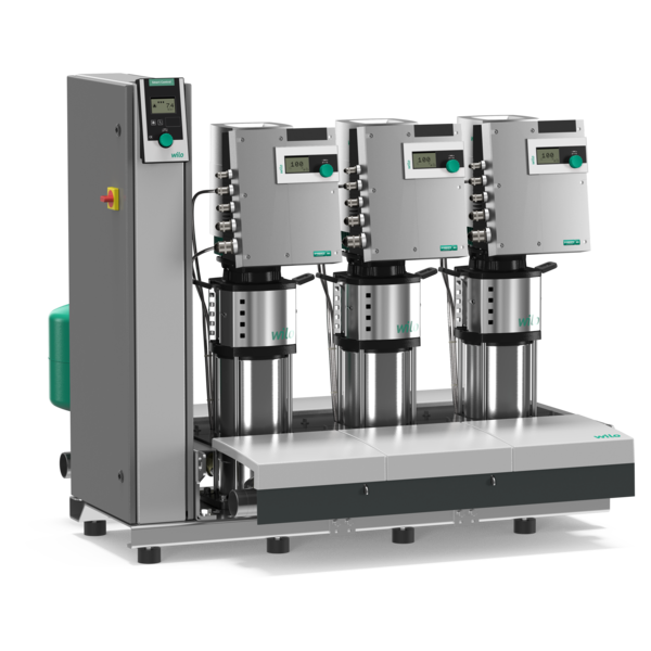 Hoogefficiënte watervoorzieningsinstallatie: SiBoost Smart Helix EXCEL