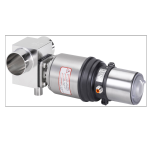 Type 2104 - T-diaphragm valve with pneumatic actuator in stainless steel (Type ELEMENT) for decentralised automation