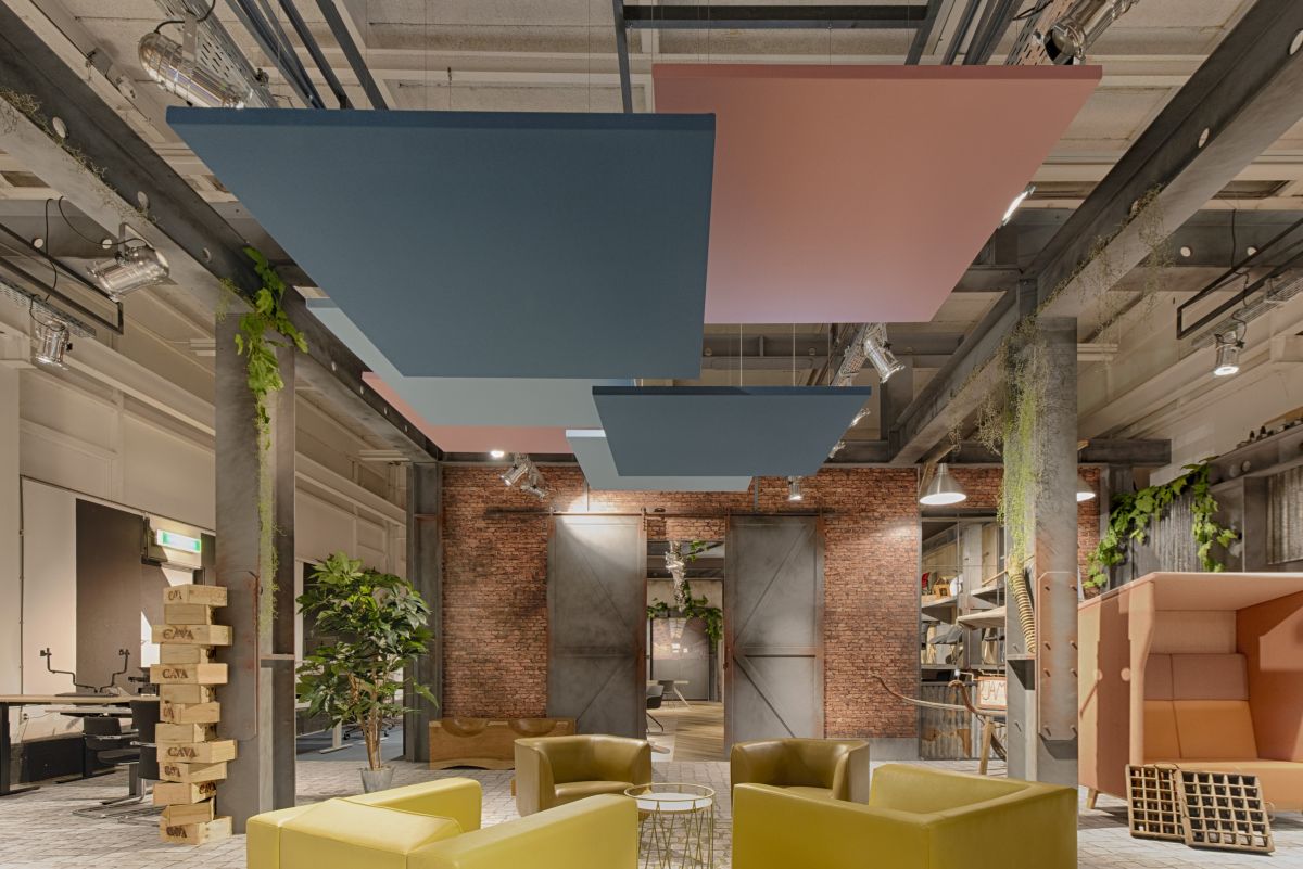 Ecophon Solo Textile. A new difference.