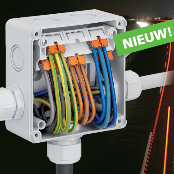 Abox SL – de kabeldoos met verbeterde, schroefloze klemtechniek