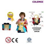 Activity apron Dominique