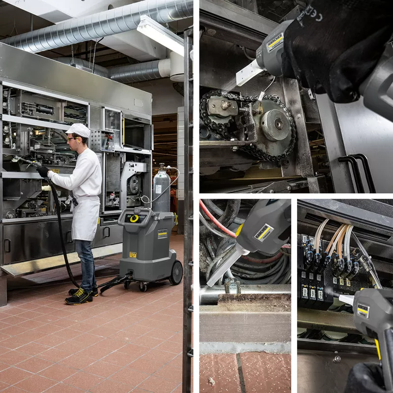 Dry ice cleaner pelletiser IB 10/8 L2P