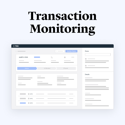 Transaction Monitoring & Wallet Screening