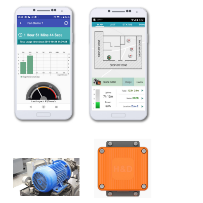 Griffin IoT for Condition Based Maintenace -  Raven sensor BOX827